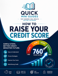 HOW TO RAISE YOUR CREDIT SCORE